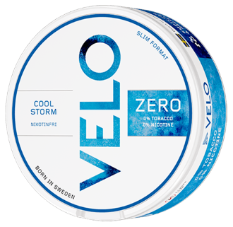 VELO Cool Storm Zero Nikotinfritt Snus