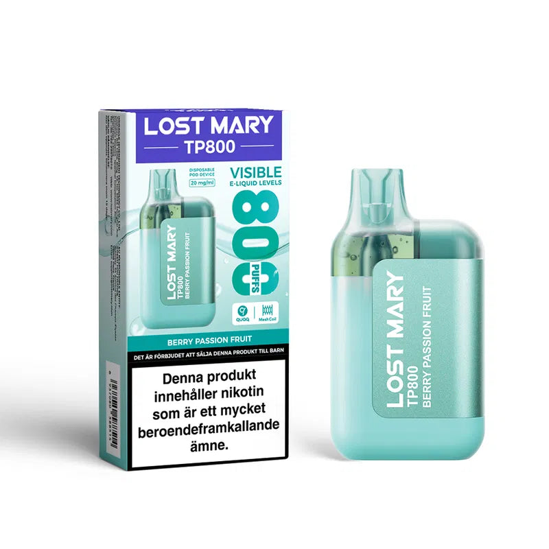 Lost Mary TP800 - Berry Passion Fruit