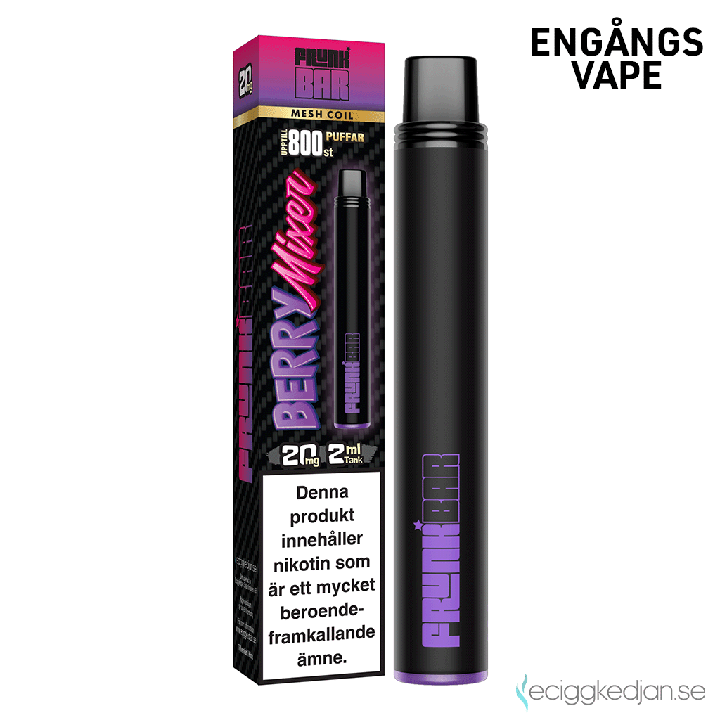 Frunk Bar Mesh | Berry Mixer | Engångs Vape | 20mg