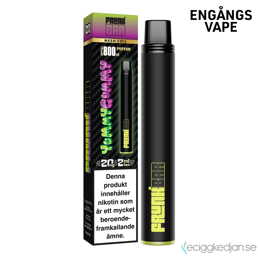 Frunk Bar Mesh | Yummy Gummy | Engångs Vape | 20mg