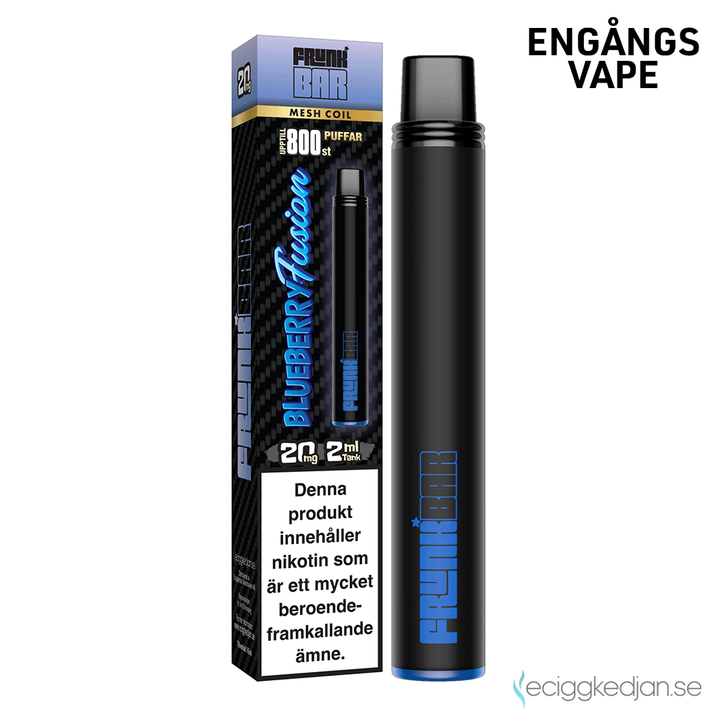 Frunk Bar Mesh | Blueberry Fusion | Engångs Vape | 20mg