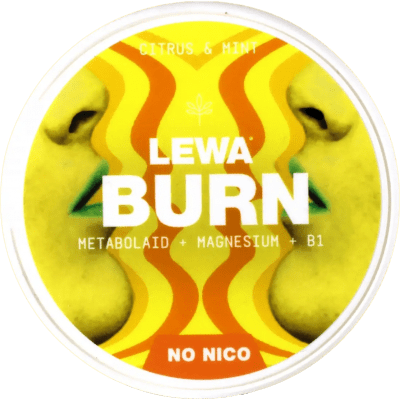 LEWA BURN Citrus & Mint Nikotinfritt Snus