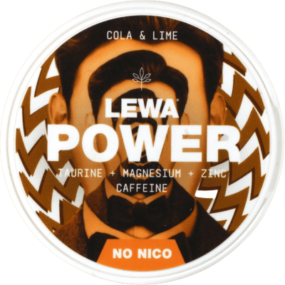 LEWA POWER Cola & Lime Nikotinfritt Snus