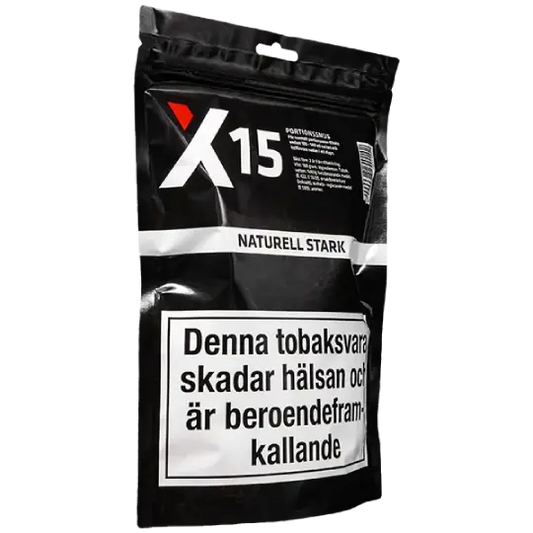 X-15 Naturell Stark Portion Snussats