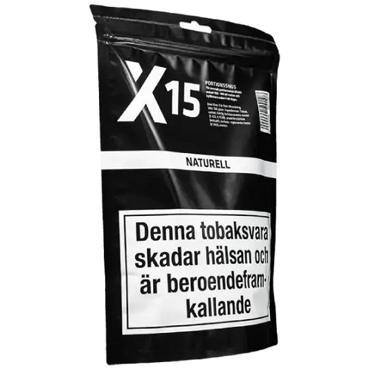 X-15 Naturell Portion Snussats