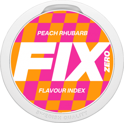 FIX Zero Peach Rhubarb