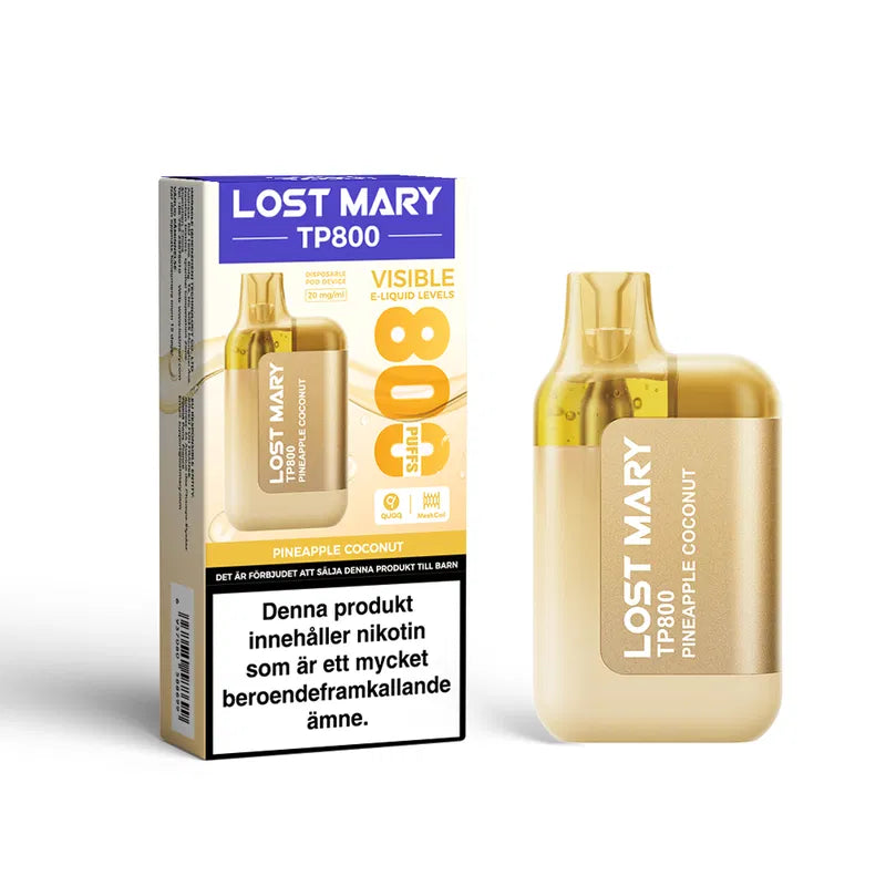 Lost Mary TP800 - Pineapple Coconut