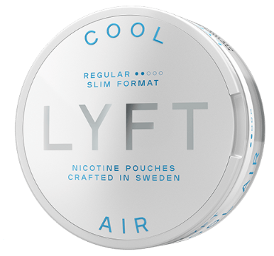 LYFT Cool Air Slim All White Portion