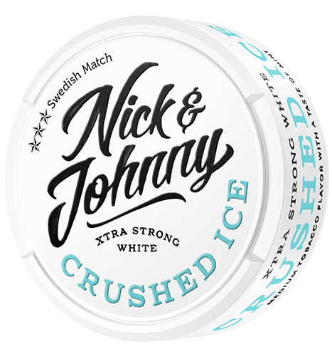 Nick and Johnny Crushed Ice Xtra Strong White Portionssnus