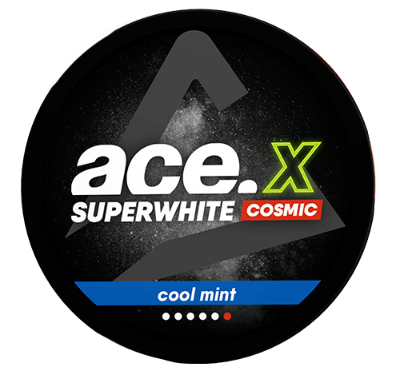 ACE Superwhite X Cosmic Cool Mint Extra Strong All White Portion