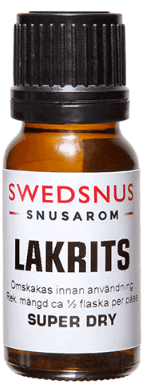 Super Dry Lakrits Arom