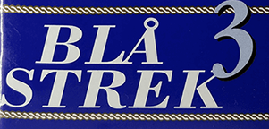 Blå Strek