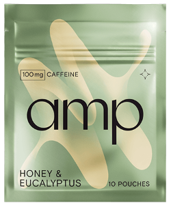 AMP Honey & Eucalyptus 100mg Koffeinsnus