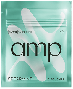 AMP Spearmint 40mg Koffeinsnus