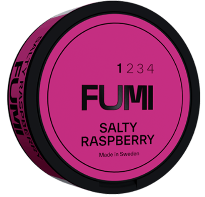 Fumi Salty Raspberry Slim All White Portion