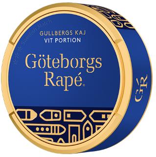Göteborgs Rapé Gullbergs Kaj White Portionssnus