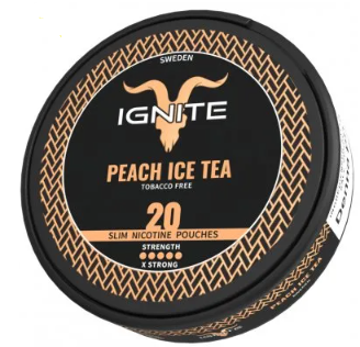 IGNITE Peach Ice Tea All White