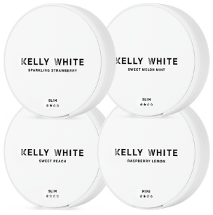 Kelly White Mixpack 4-pack