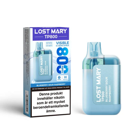 Lost Mary TP800 - Blueberry Sour Raspberry