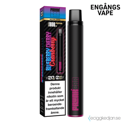 Frunk Bar Mesh | Blueberry Cherry Cranberry | Engångs Vape | 20mg