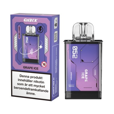 QBIX Pod Grape Ice