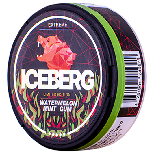 ICEBERG Watermelon Mint Gum Extreme