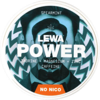 LEWA POWER Spearmint Nikotinfritt Snus
