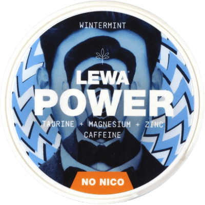 LEWA POWER Wintermint Nikotinfritt Snus