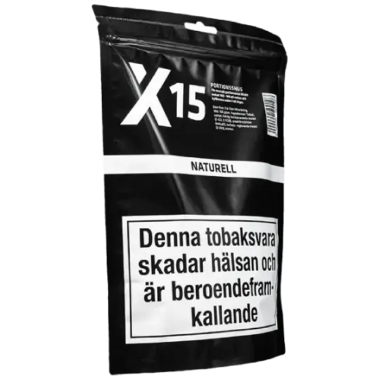 X-15 Naturell Portion Snussats