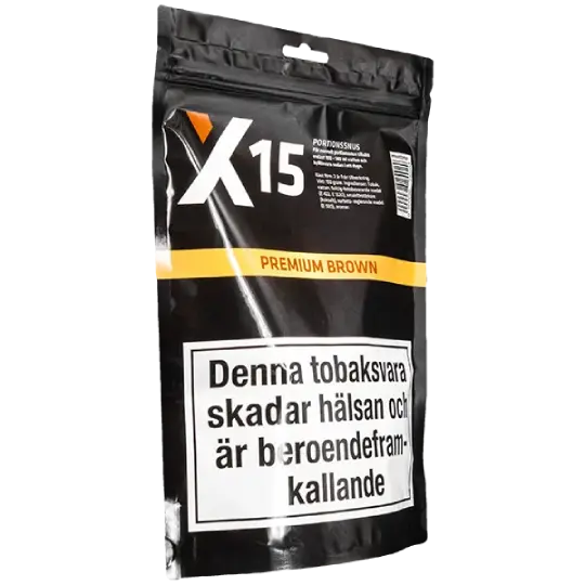 X15 Premium Brown Portionssnus