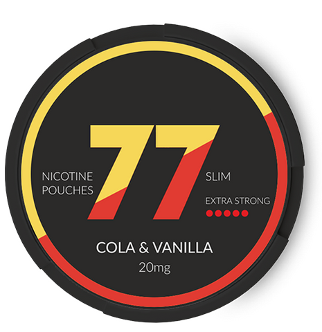 77 Cola & Vanilla Slim Extra Strong All White Portion