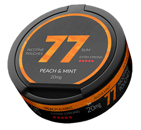 77 Peach & Mint Slim Extra Strong All White Portion