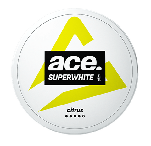Ace Superwhite Green Lemon Slim Extra Strong