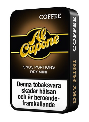 Al Capone Coffee White Minisnus