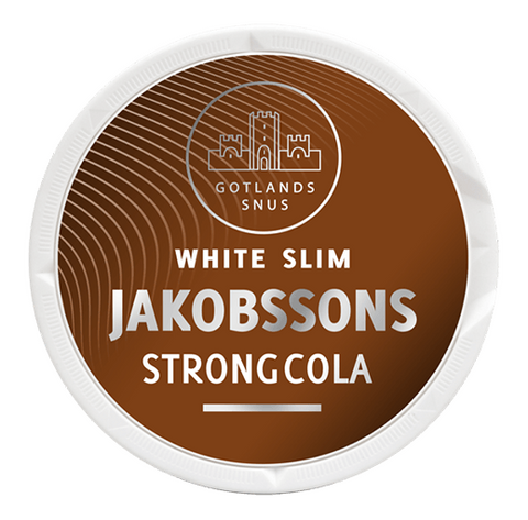 Jakobssons Strong Cola Slim White Portion
