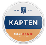 Kapten Vit Melon Extra Stark Portionssnus