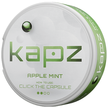 Kapz Apple Mint Mini All White Portion