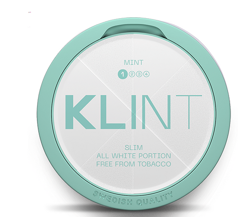 Klint Mint Slim All White Portion