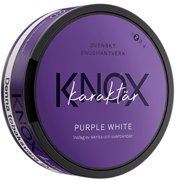 Knox Karaktär Purple White Portion