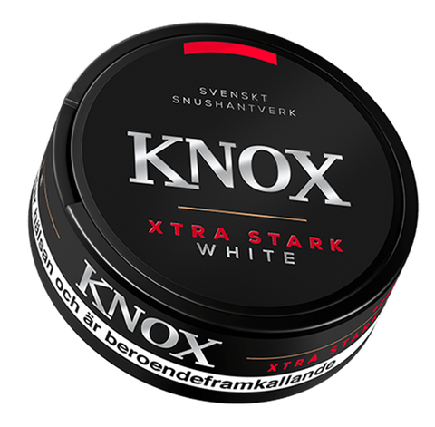 Knox Xtra Stark White portionssnus