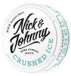 Nick and Johnny Crushed Ice Xtra Strong White Portionssnus