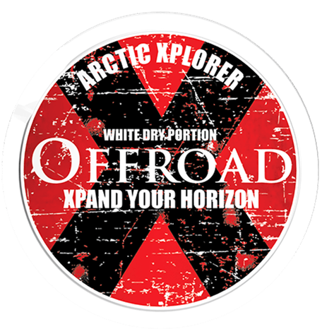 Offroad X White Dry Portionssnus