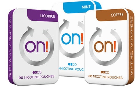 On! Mint, Licorice & Coffee 3 mg Mixpack