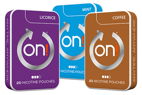 On! Mint, Licorice & Coffee 6 mg Strong Mixpack