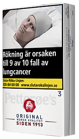 Petteröes Vit 3 Rulltobak