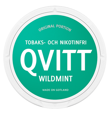 Qvitt Wild Mint Portionssnus