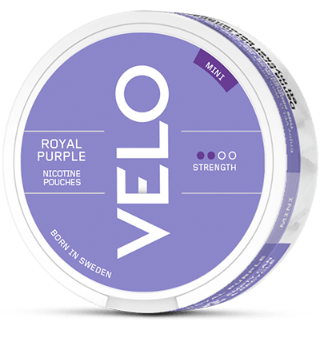 VELO Royal Purple Mini All White Portion