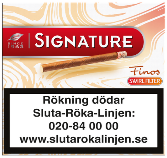 SIGNATURE FINOS SWIRL FILTER CIGARILLER