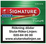 SIGNATURE FINOS GREEN FILTER CIGARILLER