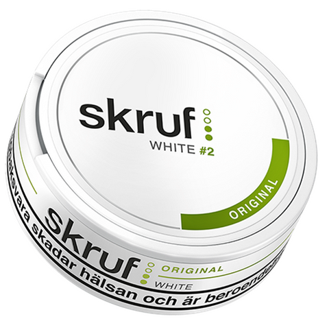 Skruf No.22 White Medium